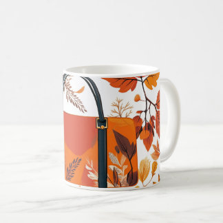 Backpacks and school supplies for back to school.  coffee mug