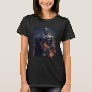 Backprint Epic Knight Hero Dark World s form T-Shirt