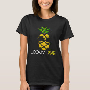 Backprint Lookin Pine Cool Pineapple T-Shirt