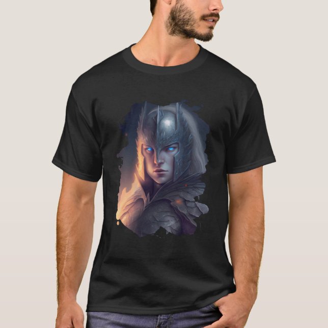Backprint Reign of Ice the queen of darkness fanta T-Shirt (Front)