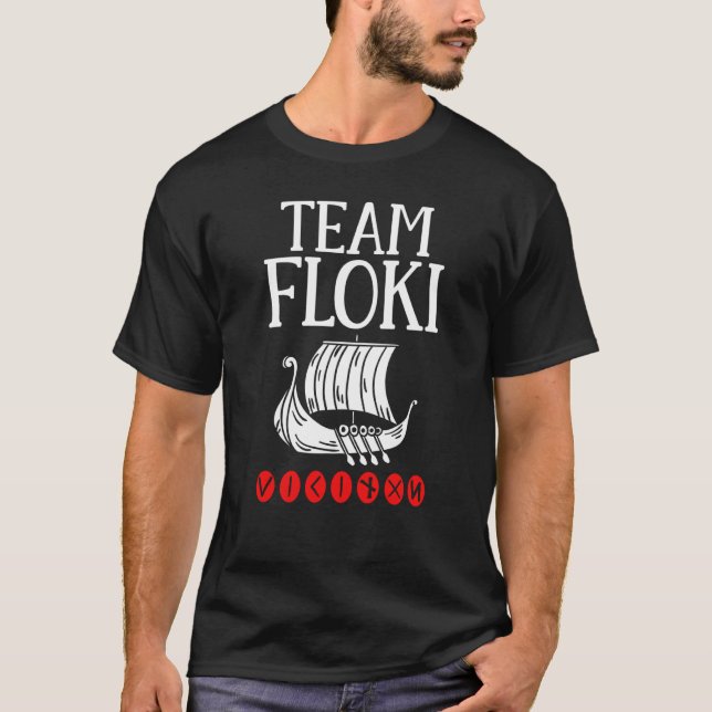 Backprint Team Floki the Shipwright T-Shirt (Front)