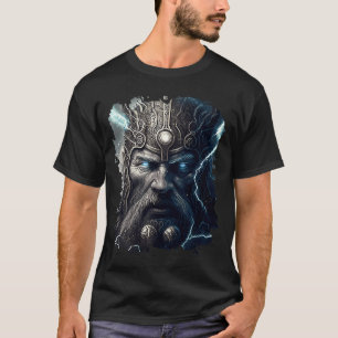 Backprint Thor the legend of the god of thunder T-Shirt