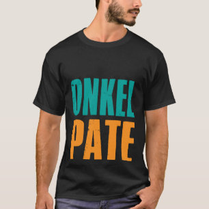 Backprint uncle godfather hero godfather niece and T-Shirt