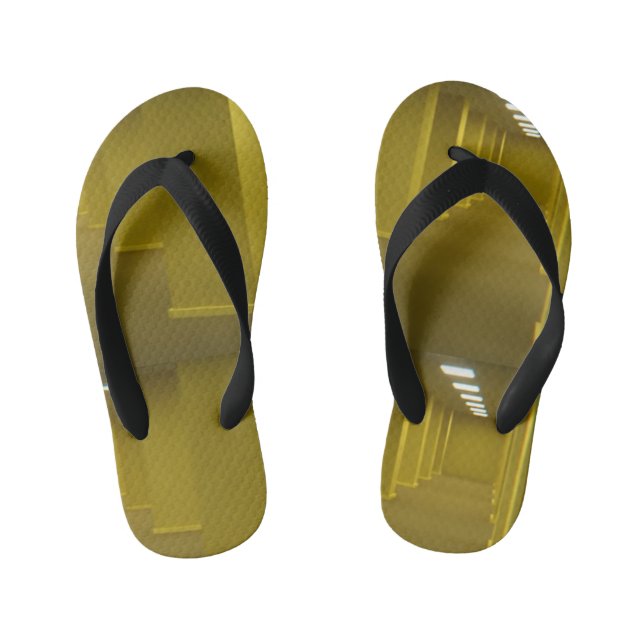 Backrooms Kid's Flip-Flops Thongs (Footbed)