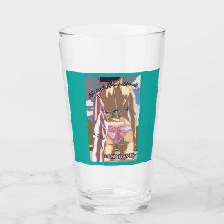 Backside Beach Beauty Glass