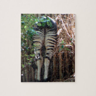 Backside of Okapi Jigsaw Puzzle
