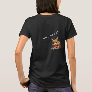 Backside Squirrel Spy Tee – “Shh… It’s a Secret” S