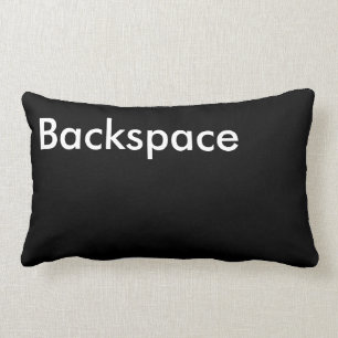 "Backspace" Computer Key Pillow