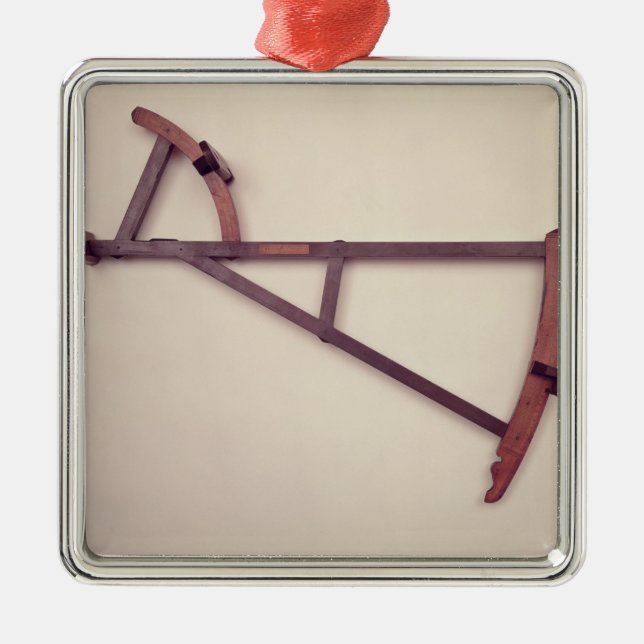 Backstaff, 18th century metal ornament (Front)