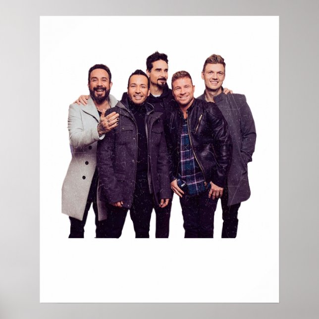 Backstreet Boys vintaget Poster (Front)