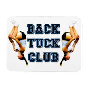 Backtuck club magnet