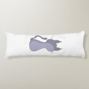 Backward Shy Cat Duvet Cover Body Cushion