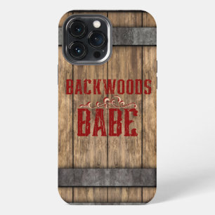 Backwoods Babe Whiskey Keg iPhone 13 Pro Max Case