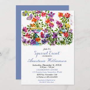 BACKYARD BASH PARTY EVENT INVITE
