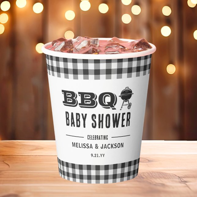 Backyard BBQ Baby Shower  Paper Cups (Creator Uploaded)