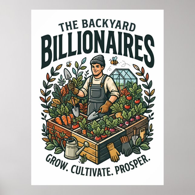 Backyard Billionaires Poster (Front)