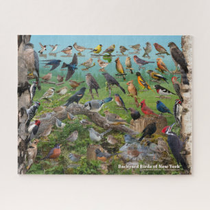 Backyard Birds of New York Jigsaw Puzzle