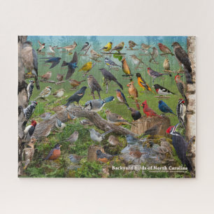 Backyard Birds of North Carolina Jigsaw Puzzle