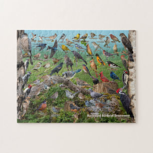 Backyard Birds of Tennessee Jigsaw Puzzle