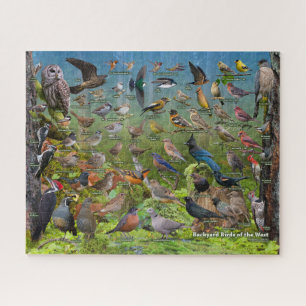 Backyard Birds of the West Puzzle