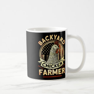 Backyard Chicken Farmer 4th Of July Usa Flag Coffee Mug