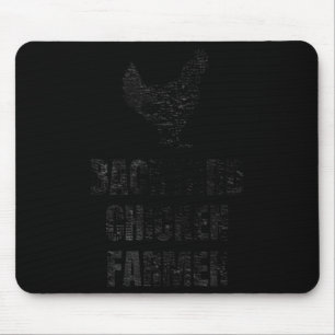 Backyard Chicken Farmer Distressed Gift For Chicke Mouse Pad