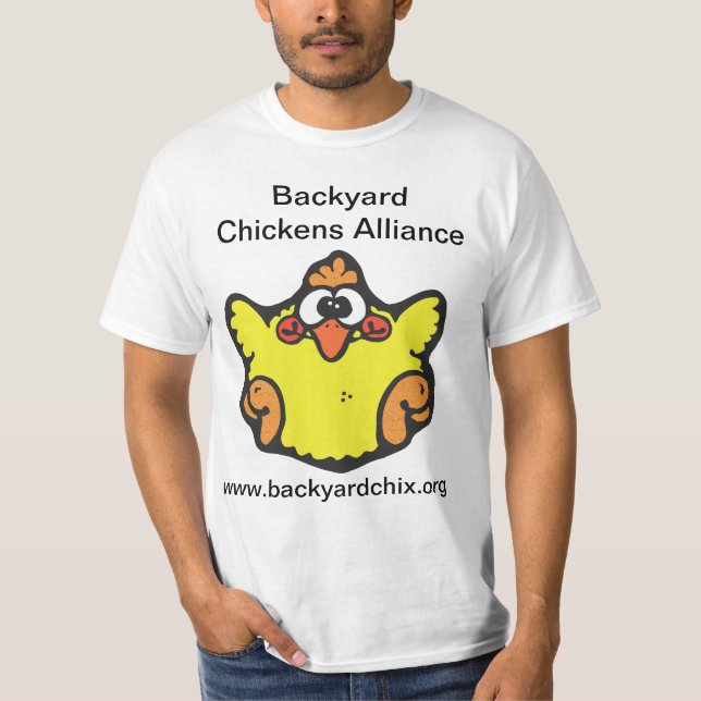 Backyard Chickens Alliance T-shirt (Front)