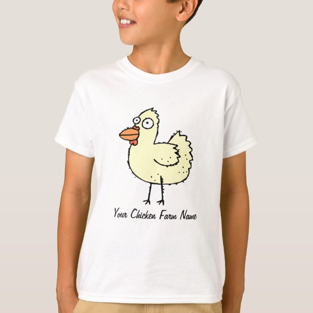 Backyard  Chickens Hobby Chicken Farmer T-Shirt (Front)
