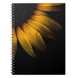 Backyard Flowers 28 Sunflower Notebook