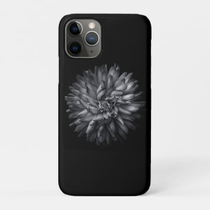 Backyard Flowers In Black And White 20 iPhone 11 Pro Case