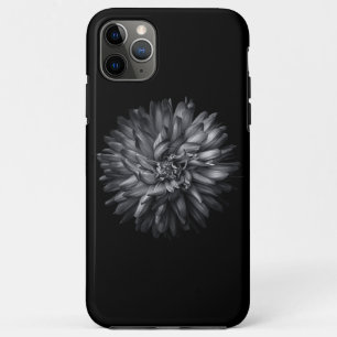 Backyard Flowers In Black And White 20 iPhone 11 Pro Max Case