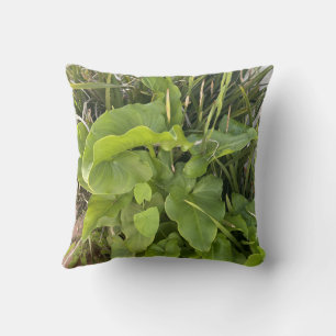 Backyard Garden Closeup Outdoor Nature Photo Cushion