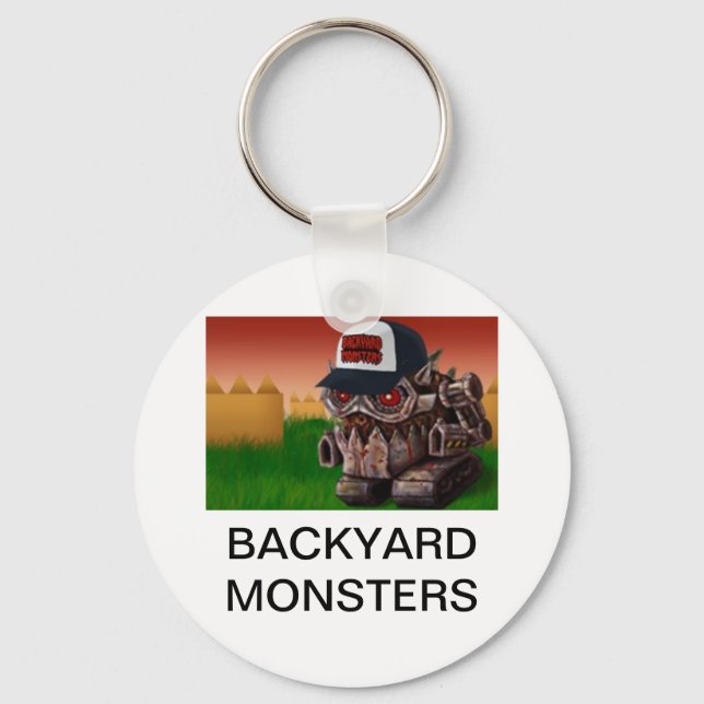 BACKYARD MONSTERS KEY RING (Front)