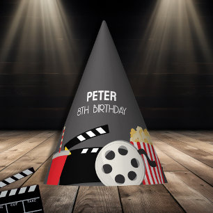 Backyard Movie night party Paper cup Hat