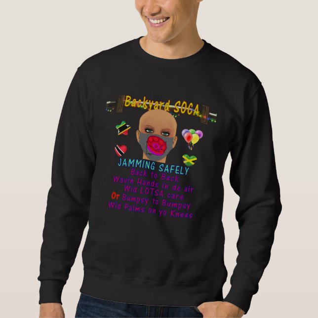 BACKYARD SOCA SWEATSHIRT (Front)