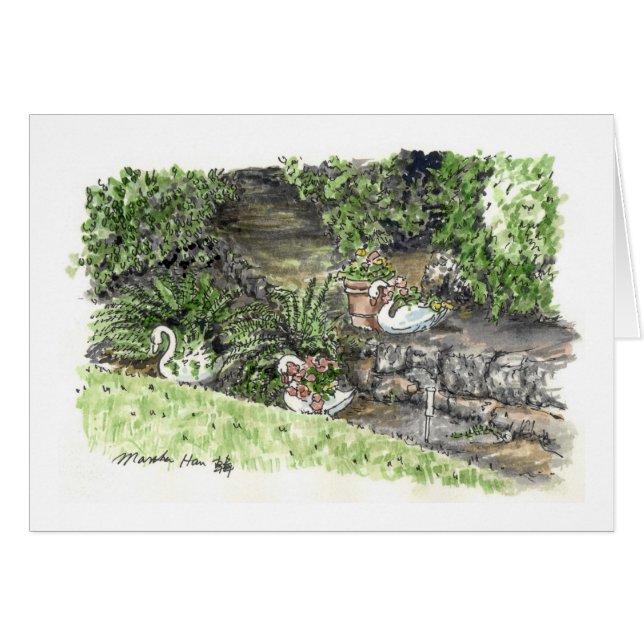 backyard with goose plantes (Front Horizontal)