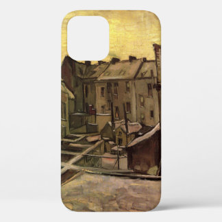 Backyards of Old Houses by Vincent van Gogh iPhone 12 Case