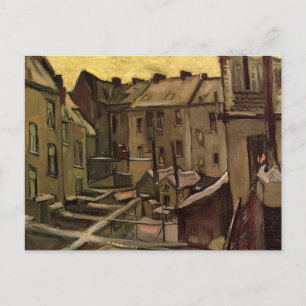 Backyards of Old Houses by Vincent van Gogh Postcard