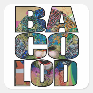 BACOLOD MASSKARA FESTIVAL SQUARE STICKER
