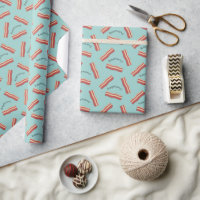 Bacon Add a Name Wrapping Paper
