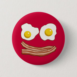 Bacon and Eggs Button
