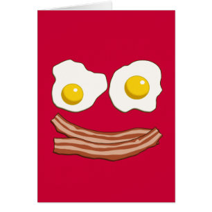 Bacon and Eggs Card
