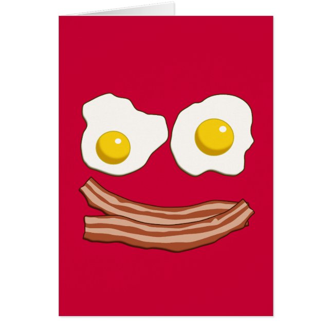 Bacon and Eggs Card (Front)