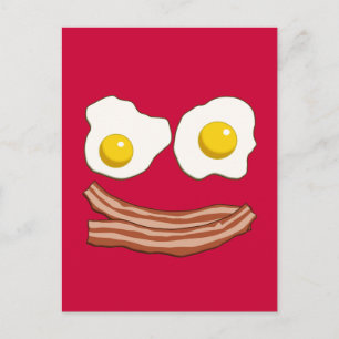 Bacon and Eggs Postcard