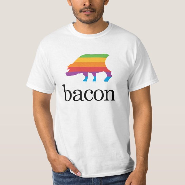 Bacon Apple Parody T-Shirt (Front)