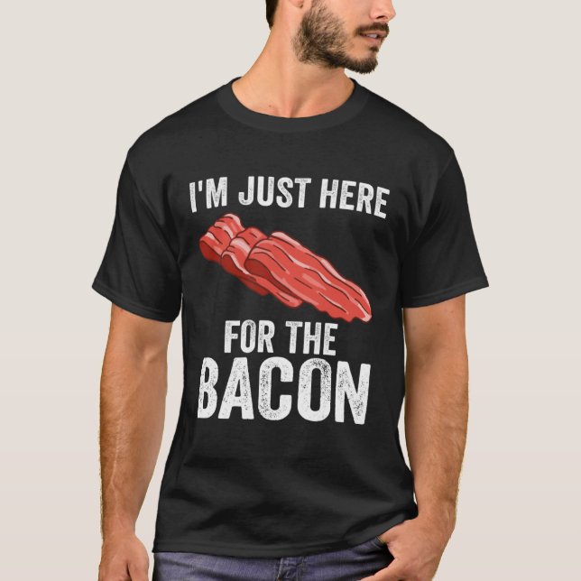 Bacon   Bacon Apparel Pig Pork Humor Men Women  1 T-Shirt (Front)