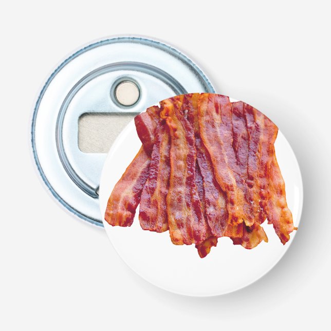 Bacon Bacon Bacon Bottle Opener (Front)
