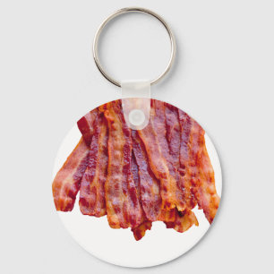 Bacon Bacon Bacon Key Ring
