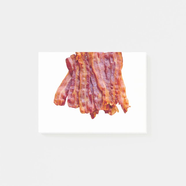 Bacon Bacon Bacon Post-it Notes (Front)