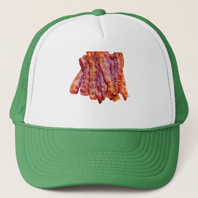 Bacon Bacon Trucker Hat (Front)